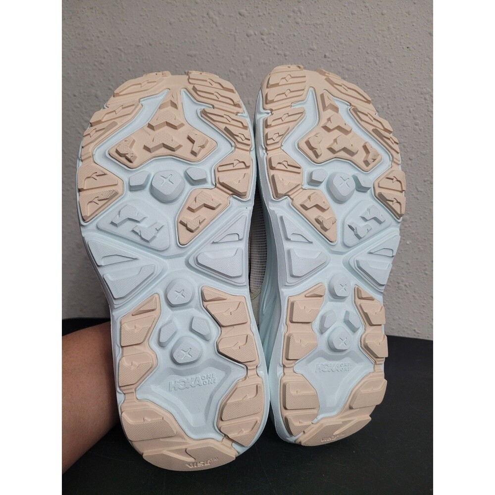 HOKA Hopara 2 Wmn's 10B ANW Cream Mint Lavender Trail Hiking Sandals Water Shoes - Picture 12 of 12
